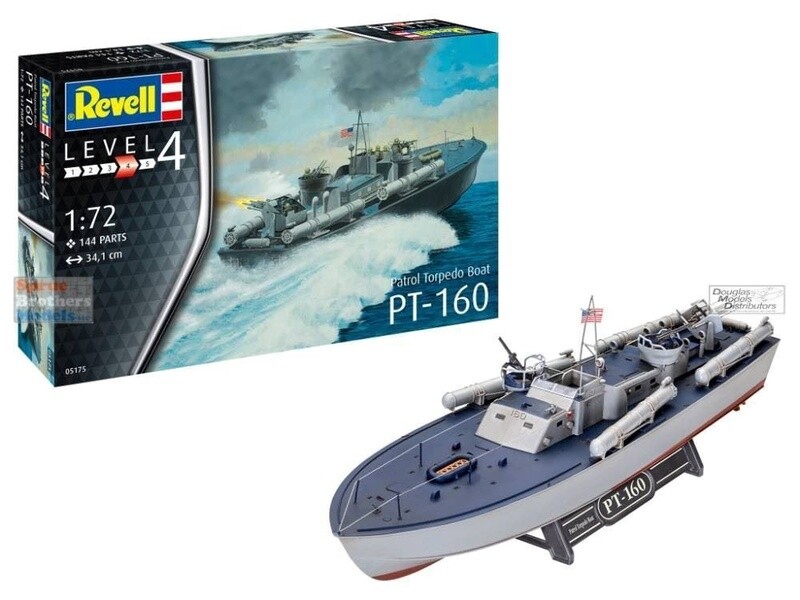 910-05175 1:72 Patrol Torpedo Boat PT-559 / PT-160 (6/ctn)