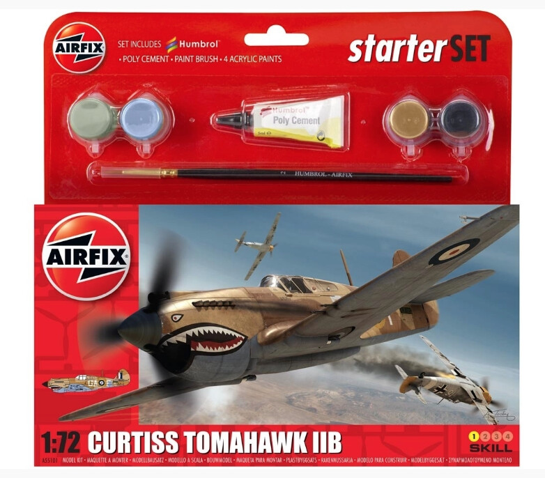 55101A 1:72 Curtiss Tomahawk IIB