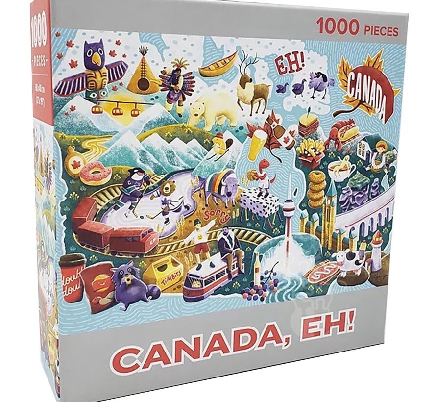 ARC-CAN-021 Puzzle Canada Eh! 1000pc