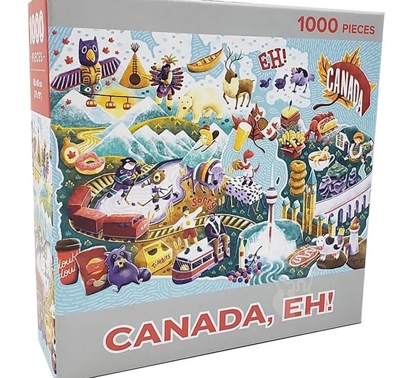 ARC-CAN-021 Puzzle Canada Eh! 1000pc