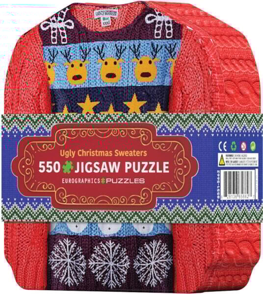 8551-5662 Ugly Christmas Sweaters Tin