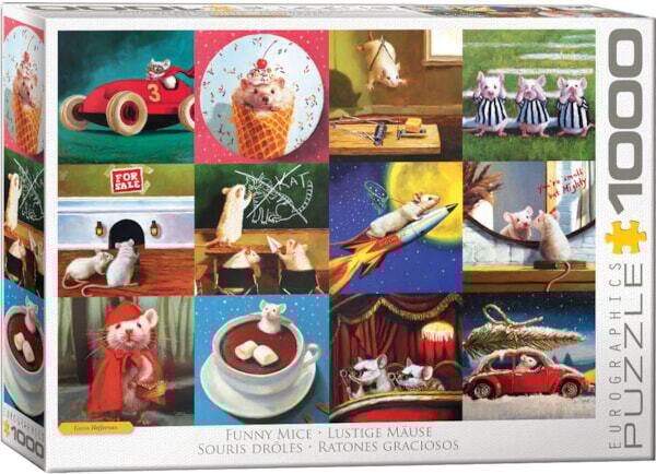 6000-5695 Funny Mice by Lucia Heffernan