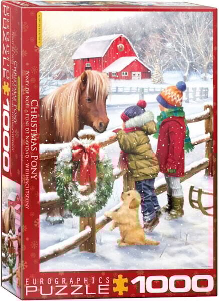 6000-5638 Christmas Pony by Simon Treadw