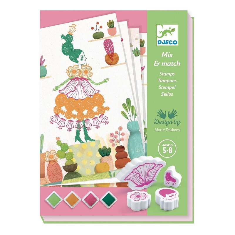 DJ08741 Stamps / Flower Girls