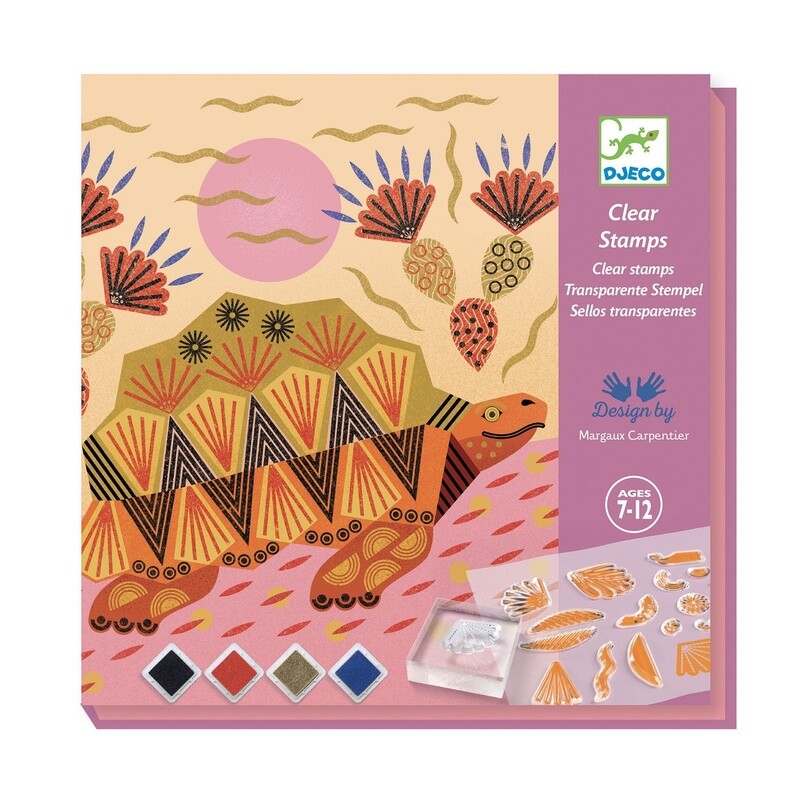 DJ08966 Clear Stamps / Patterns and animals