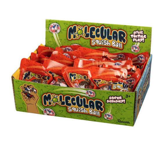 TS-6359: Molecular Squish Ball (12) - New 2022