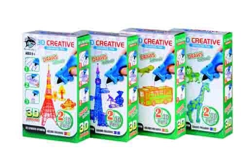 107856 3D GLUE PEN (4-ASSORTED)