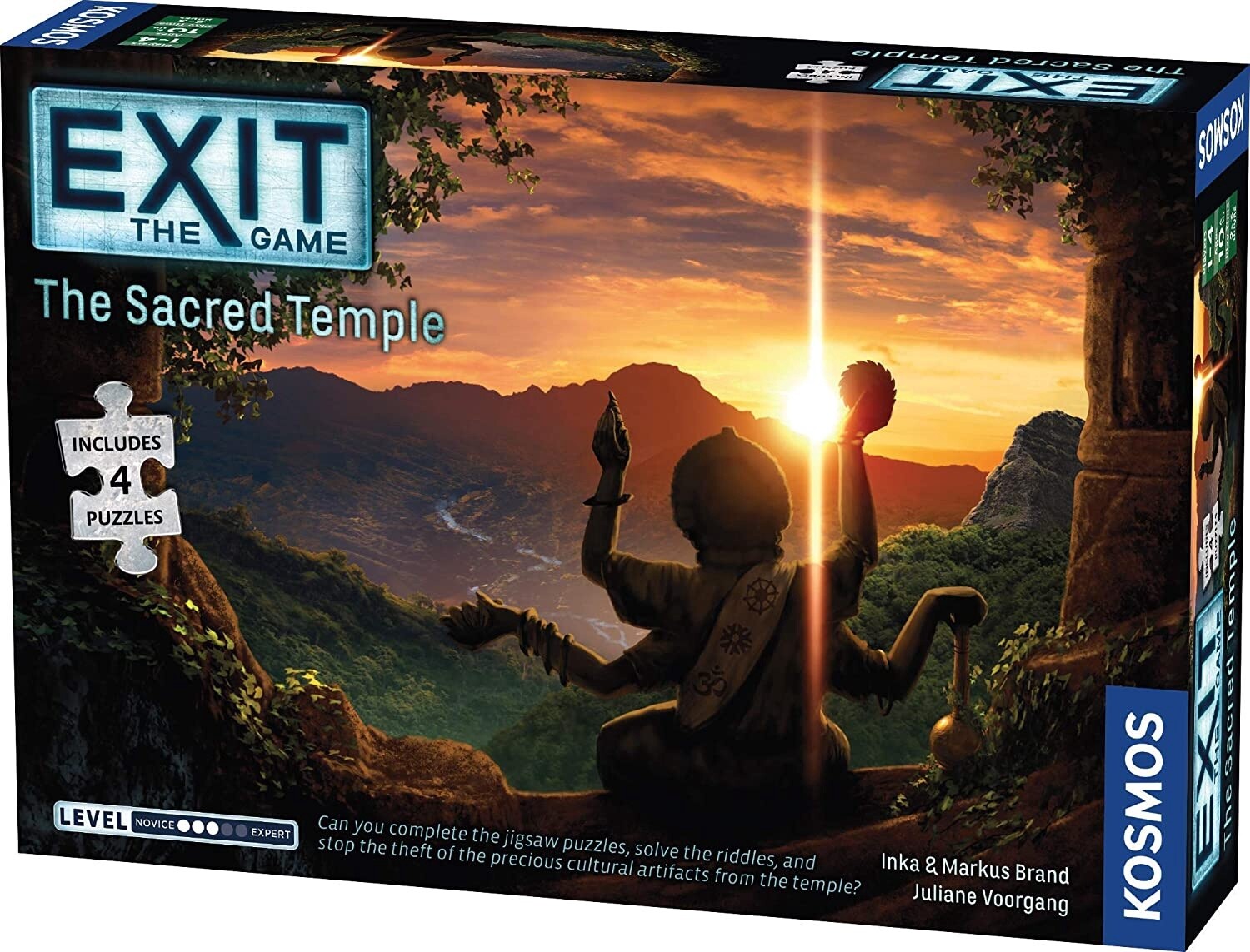 692877 EXIT: THE SACRED TEMPLE (WITH PUZZLE)