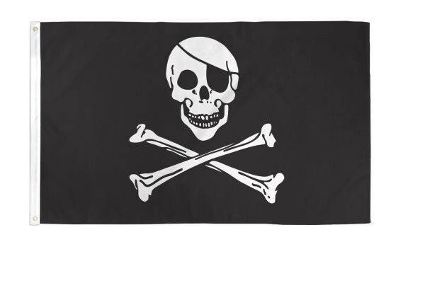 FP23-001 Pirate (Regular) Flag 2x3ft Poly