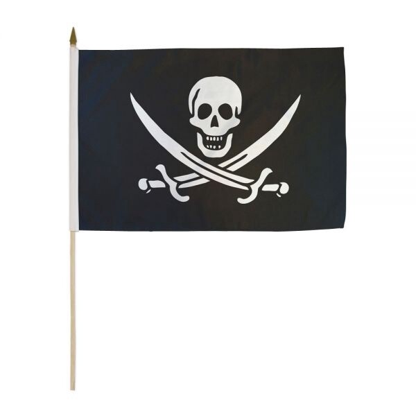 STI-JACKRACKHAM Jack Rackham 12x18in Stick Flag