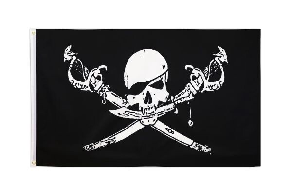 FP-004 Brethren of the Coast Flag 3x5ft Poly