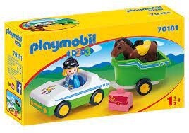 70181 Car with Horse Trailer
