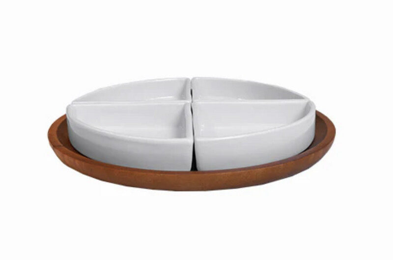 Round Chip Dip Server