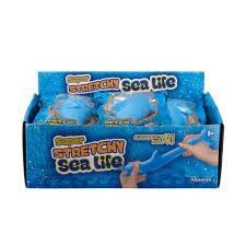 TS-6338: Super Stretchy Sand Filled Sea Life (12) - New 2022