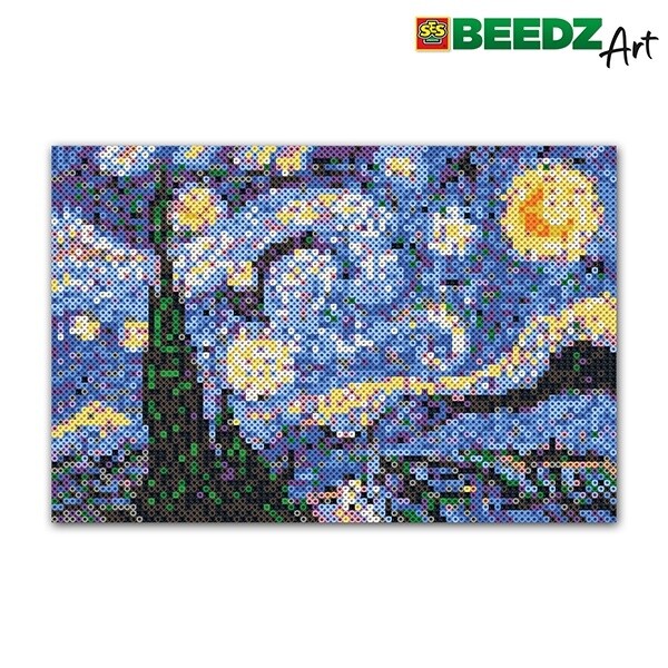 89-06005 SES, Beedz Art, Starry Night