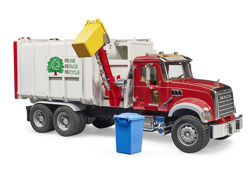 02811NEW MACK Granite Side Loading Garbage Truck