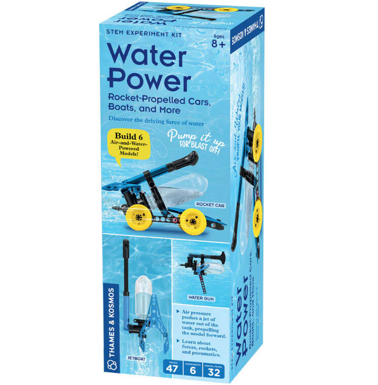 TK550048 Water Power: Rocket-Propelled Cars, Boats, and More