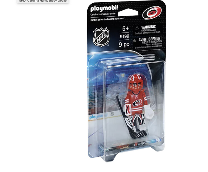 9199 NHL Carolina Hurricanes Goalie