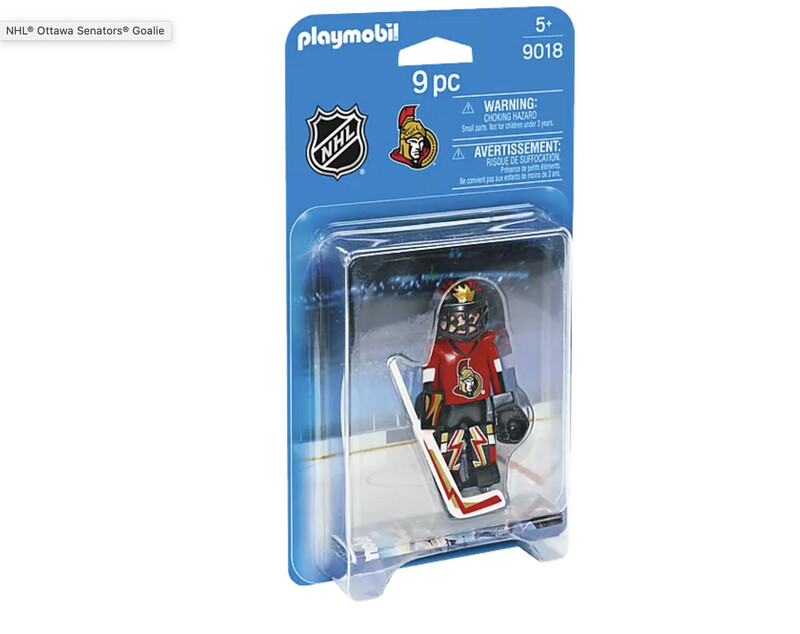 9018 NHL Ottawa Senators Goalie