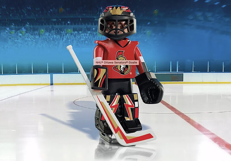 9018 NHL Ottawa Senators Goalie