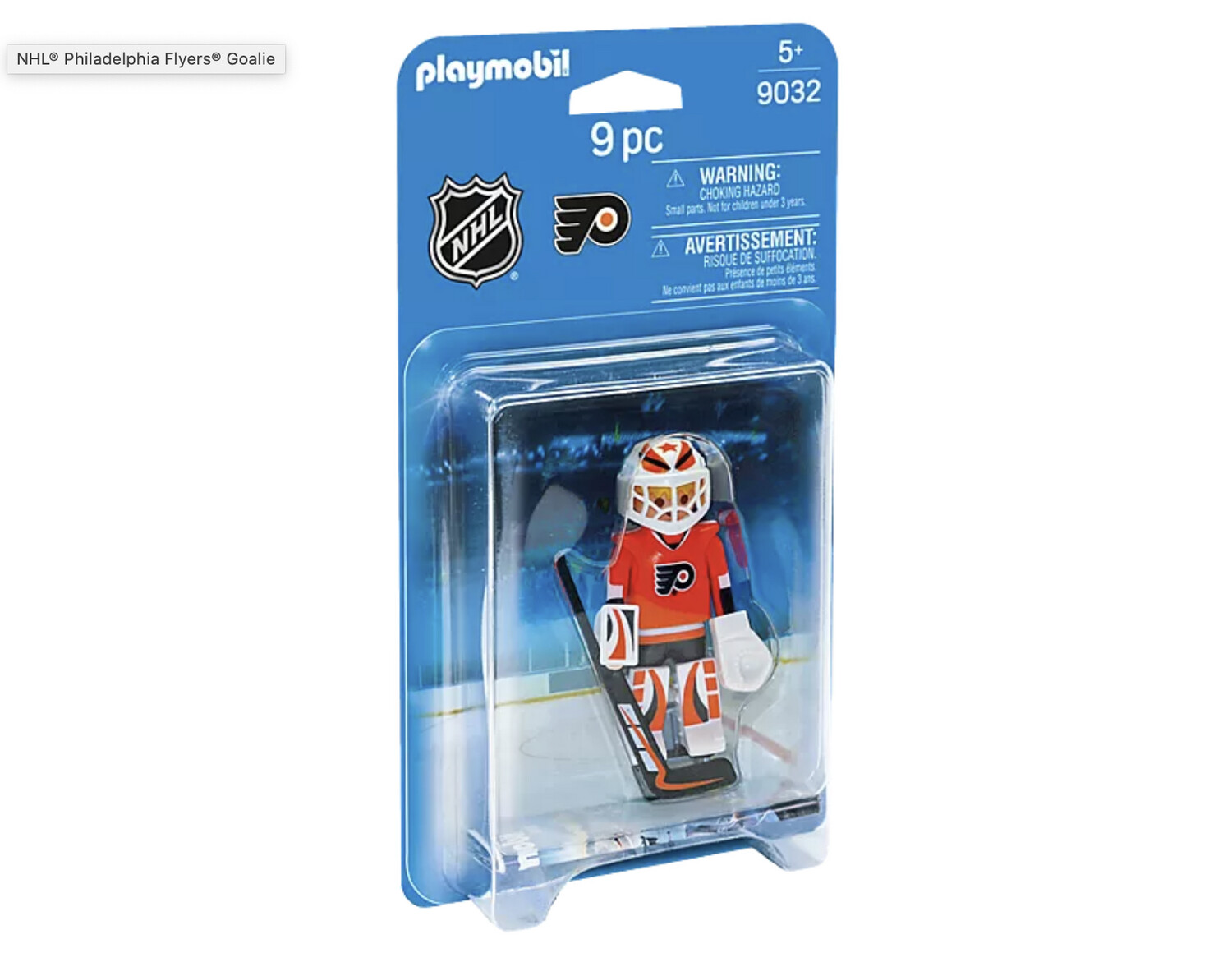 9032 NHL Philadelphia Flyers Goalie