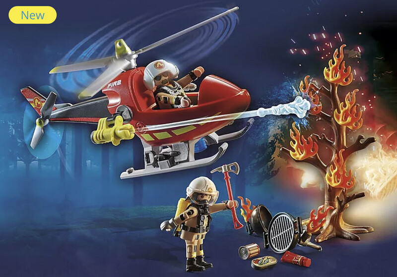 71195 Fire Rescue Helicopter