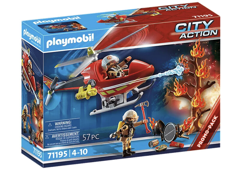 71195 Fire Rescue Helicopter