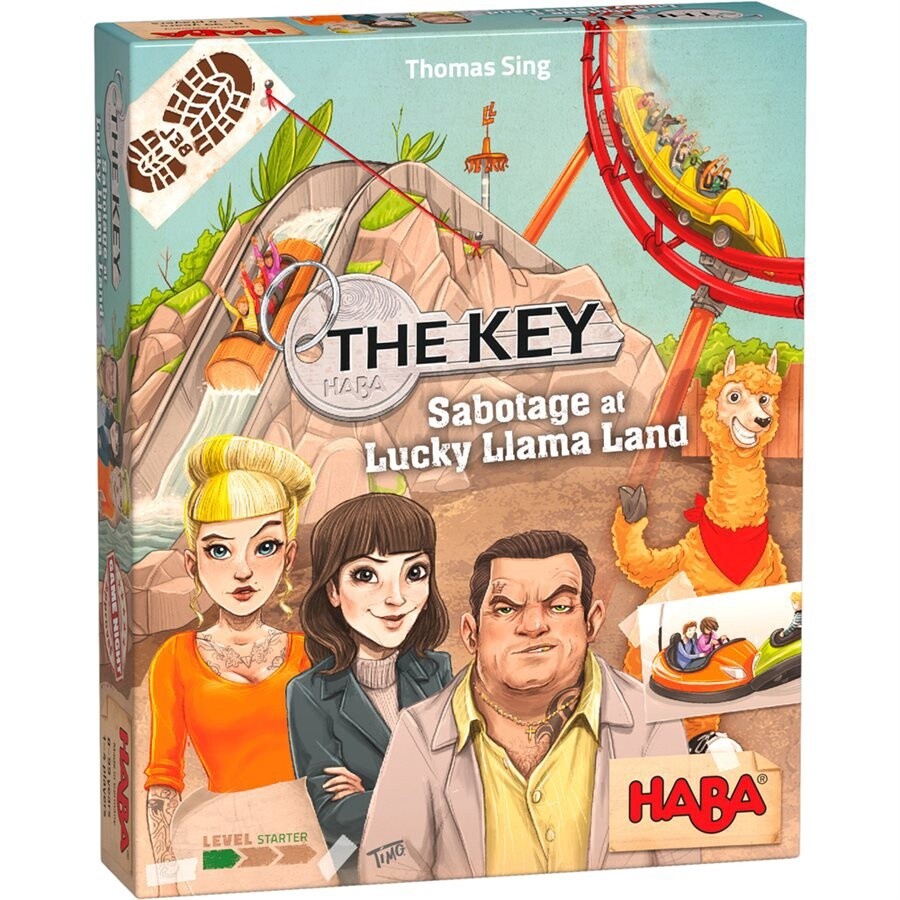 HAB305940 THE KEY - SABOTAGE AT LUCKY LLAMA LAND (ML)