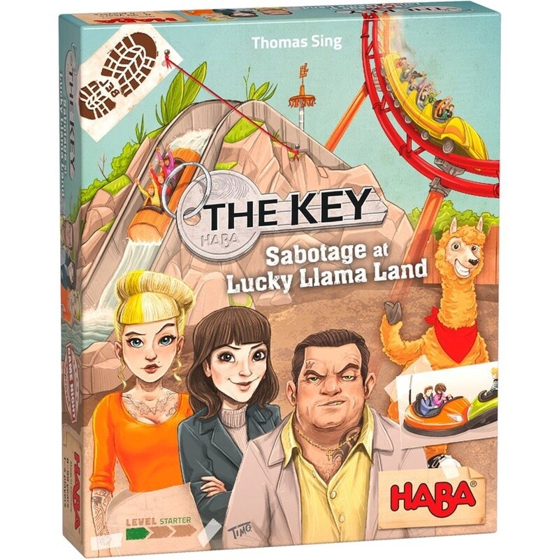 HAB305940 THE KEY - SABOTAGE AT LUCKY LLAMA LAND (ML)