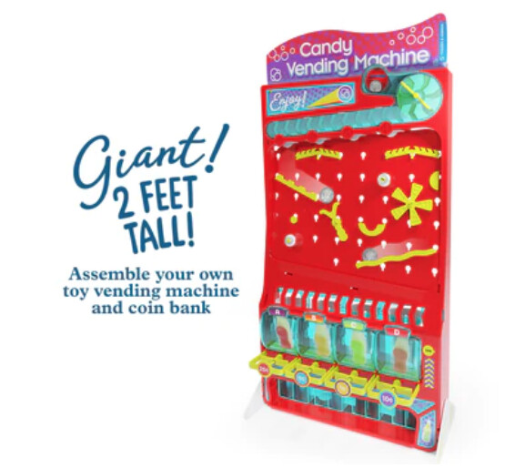 TK550104 Candy Vending Machine - Super Stunts and Tricks