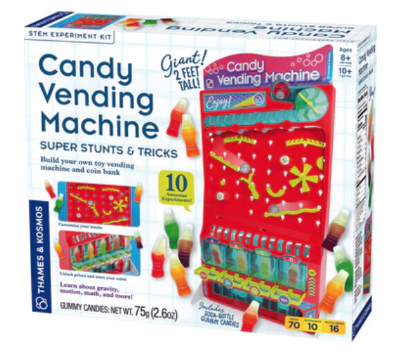 TK550104 Candy Vending Machine - Super Stunts and Tricks