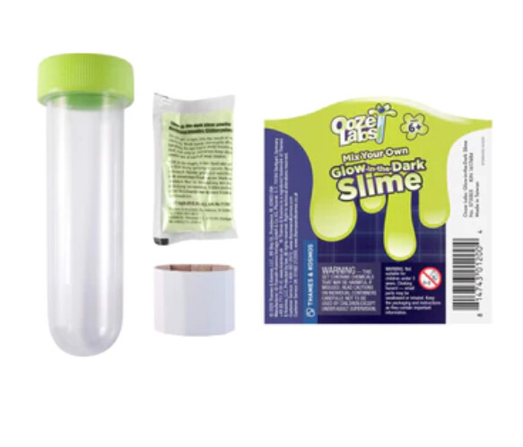 575005 OOZE LABS 5: GLOW-IN-THE-DARK SLIME