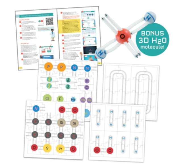585005 Happy Atoms 2D: Interactive Chemistry Puzzles