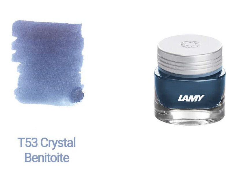 Fountain Pen Ink Bottle Crystal 30ML 380 Benitoite/Blue-Black LT53BT