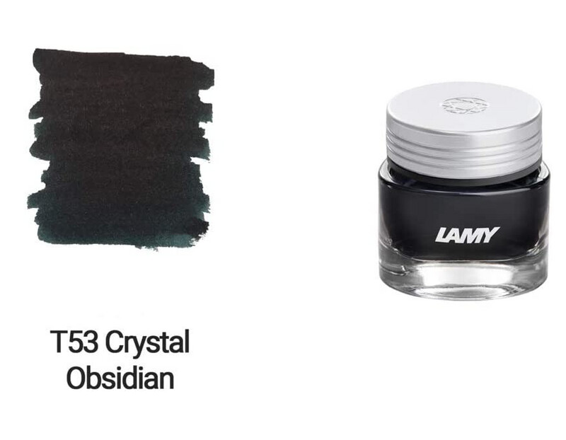 Fountain Pen Ink Bottle Crystal 30ML 660 Obsidian/Deep Black LT53OB