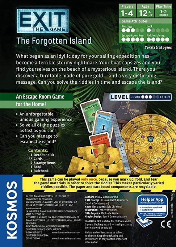 TAK692858 EXIT: THE FORGOTTEN ISLAND (6/18)