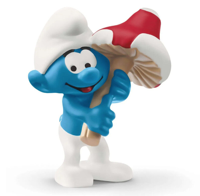 20819 Smurf with good luck charm