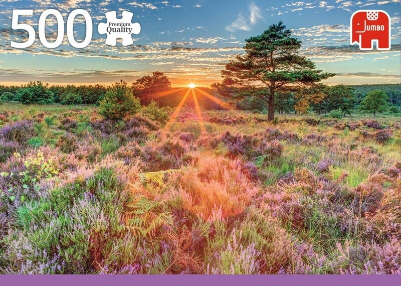 70-18524 500pc, Heather at Sunset