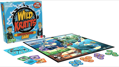 PR-4070 Wild Kratts: Race Around the World Game