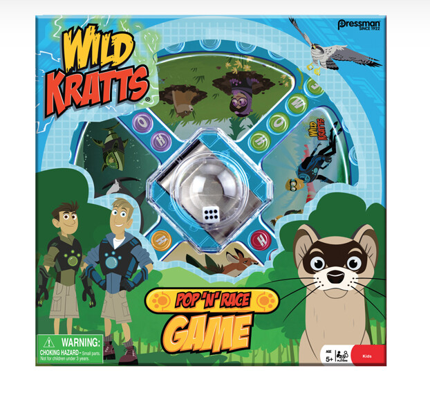 PR-4082 Wild Kratts: Pop 'N' Race Game Trouble