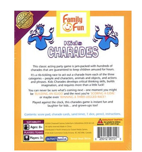 CHT-701 Kids Charades
