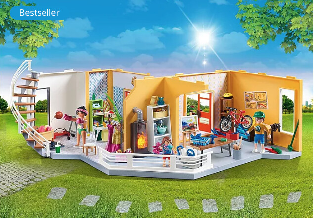 70986 Modern House Floor Extension
