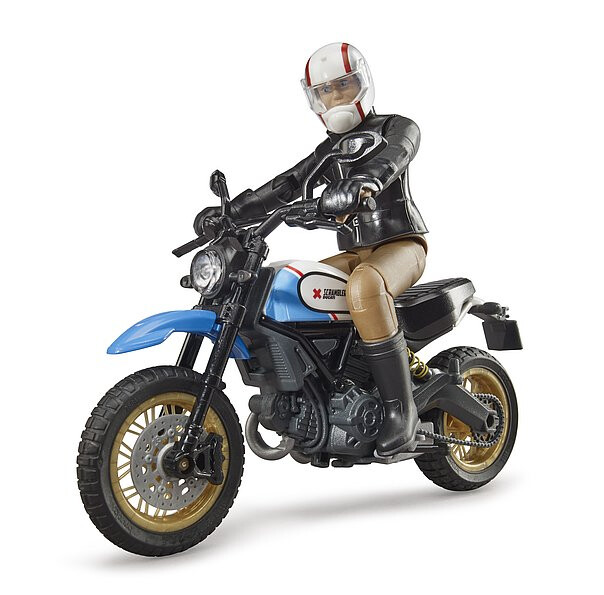 63051 Scrambler Ducati Desert Sled w driver