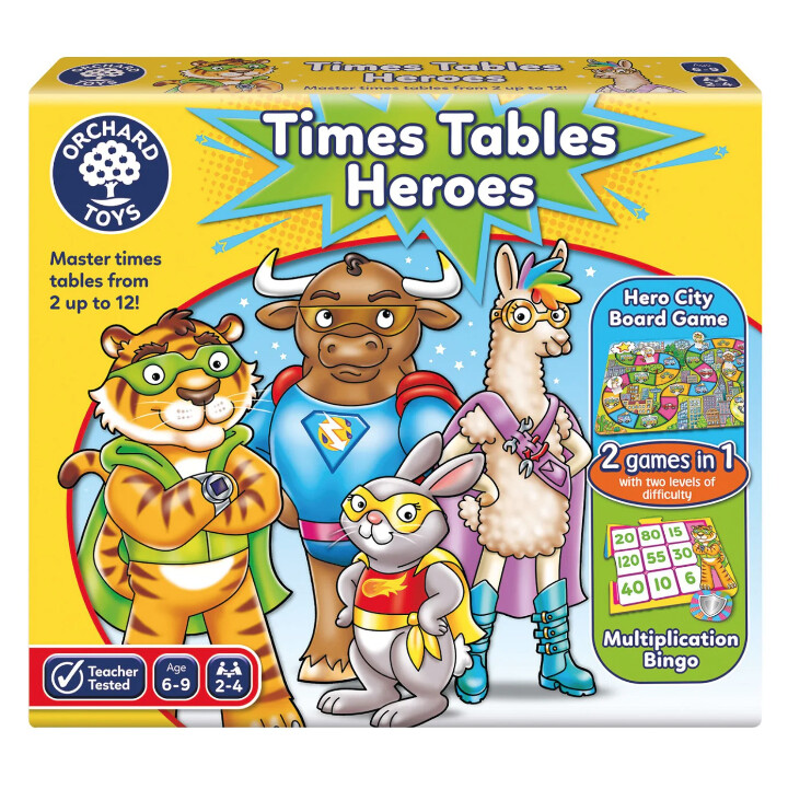 000941 TIMES TABLES HEROES (MULT)