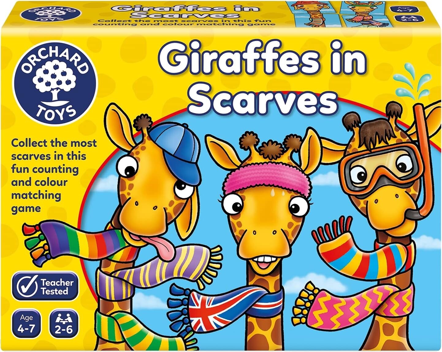 103789 GIRAFFES IN SCARVES (MULT)