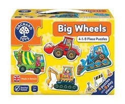 301017 FIRST PZ:BIG WHEELS 4X4-8PCS