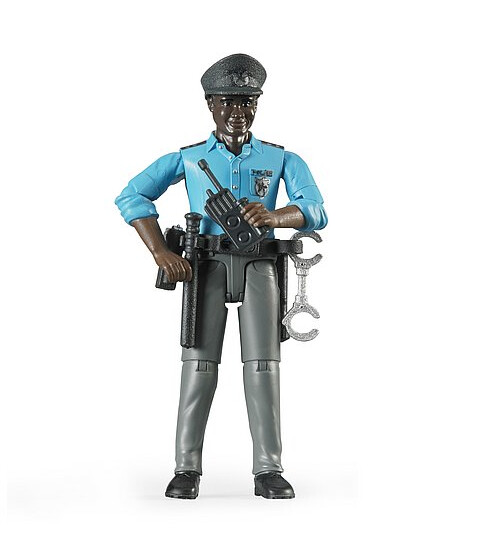 60051 Policeman dark skin accessories