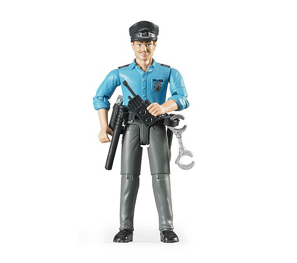 60050 Policeman light skin accessories