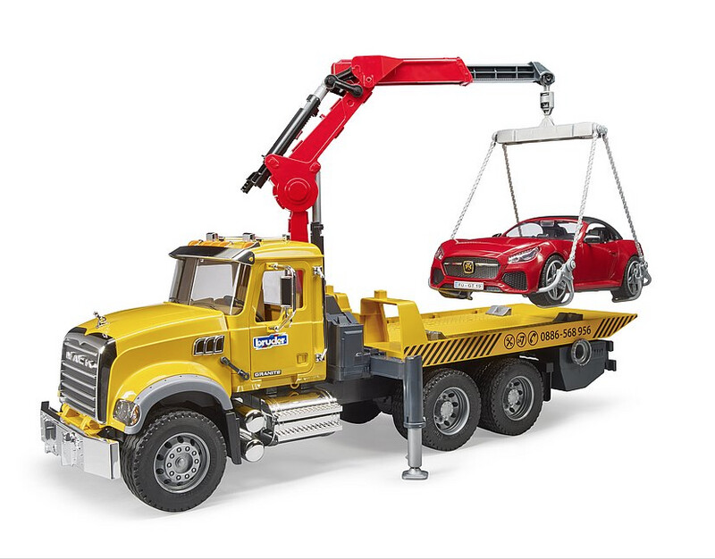 02829 NEW MACK Granite Tow Truck w Roadster