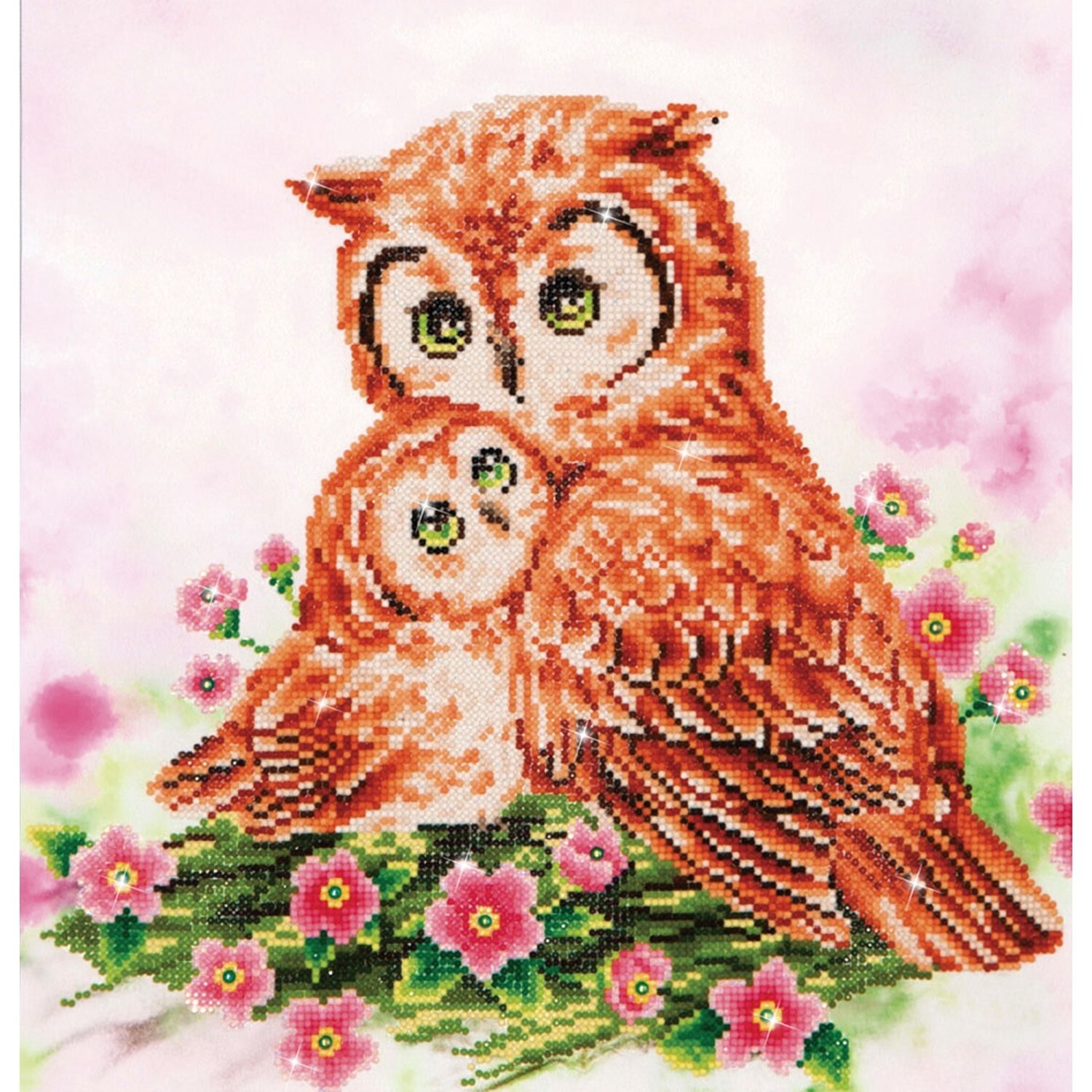 DD7 004 Mother &amp; Baby Owl